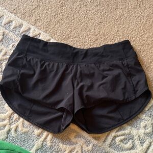 Lululemon Athletica Black Athletic Shorts